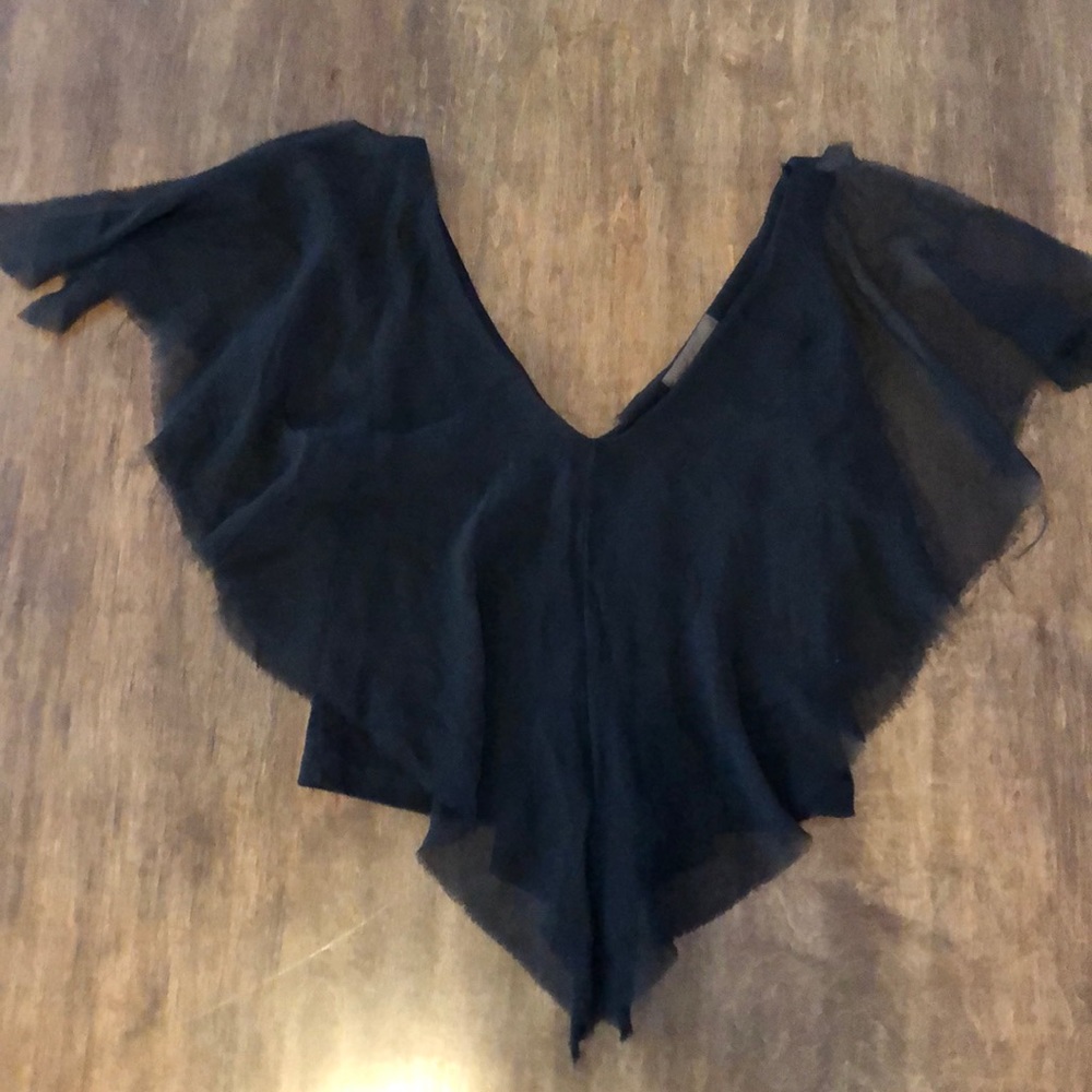 NWT SMALL CHIFFON LAYERED TANK BLOUSE